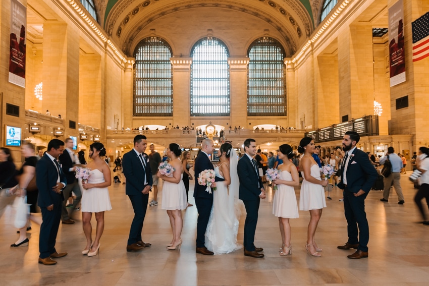 Grand Central wedding photos in NYC. www.everlystudios.com