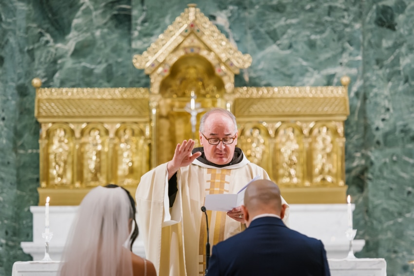 St. Francis of Assisi Catholic Church wedding photos