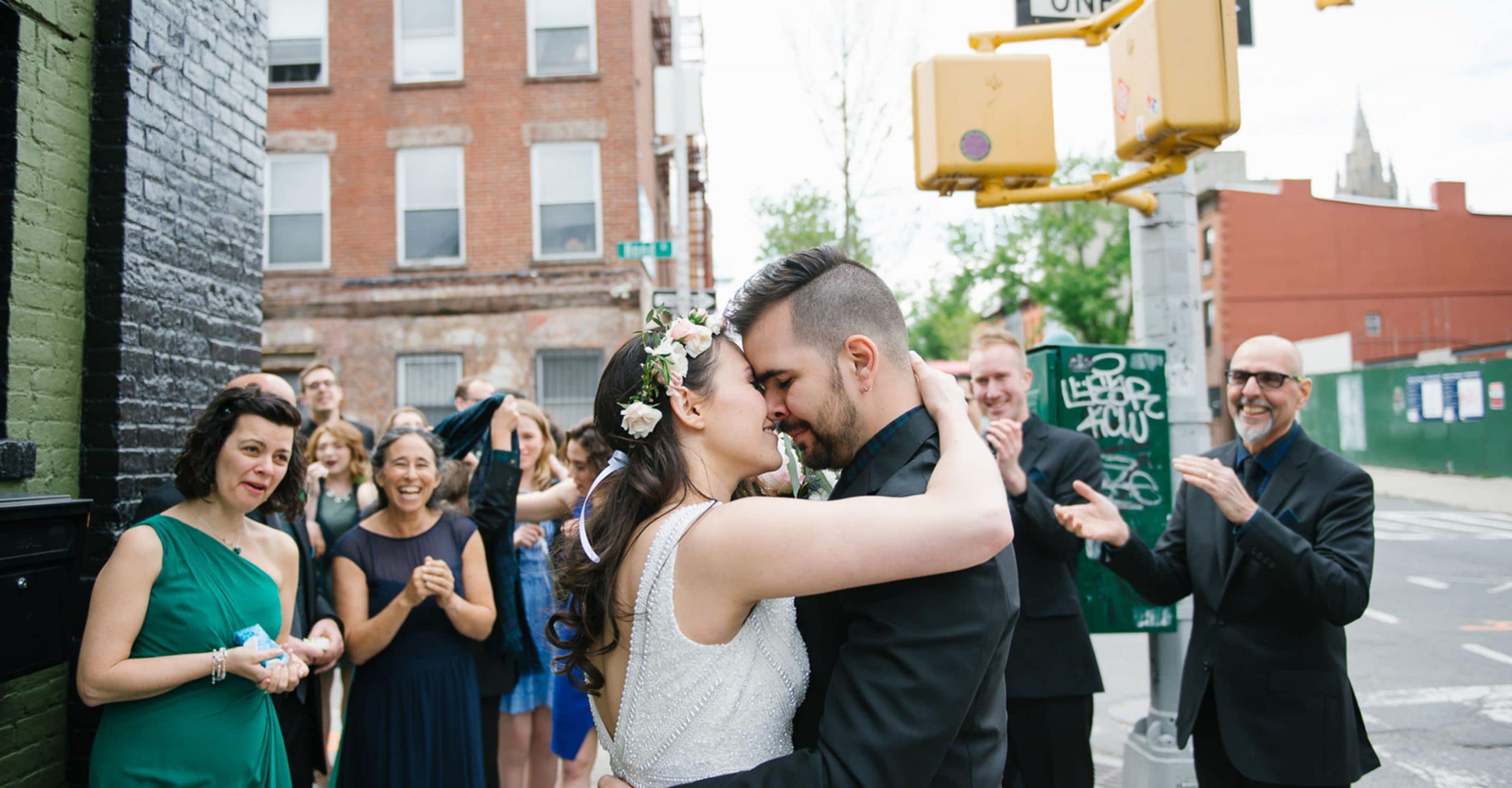 Green Building wedding in Brooklyn, New York