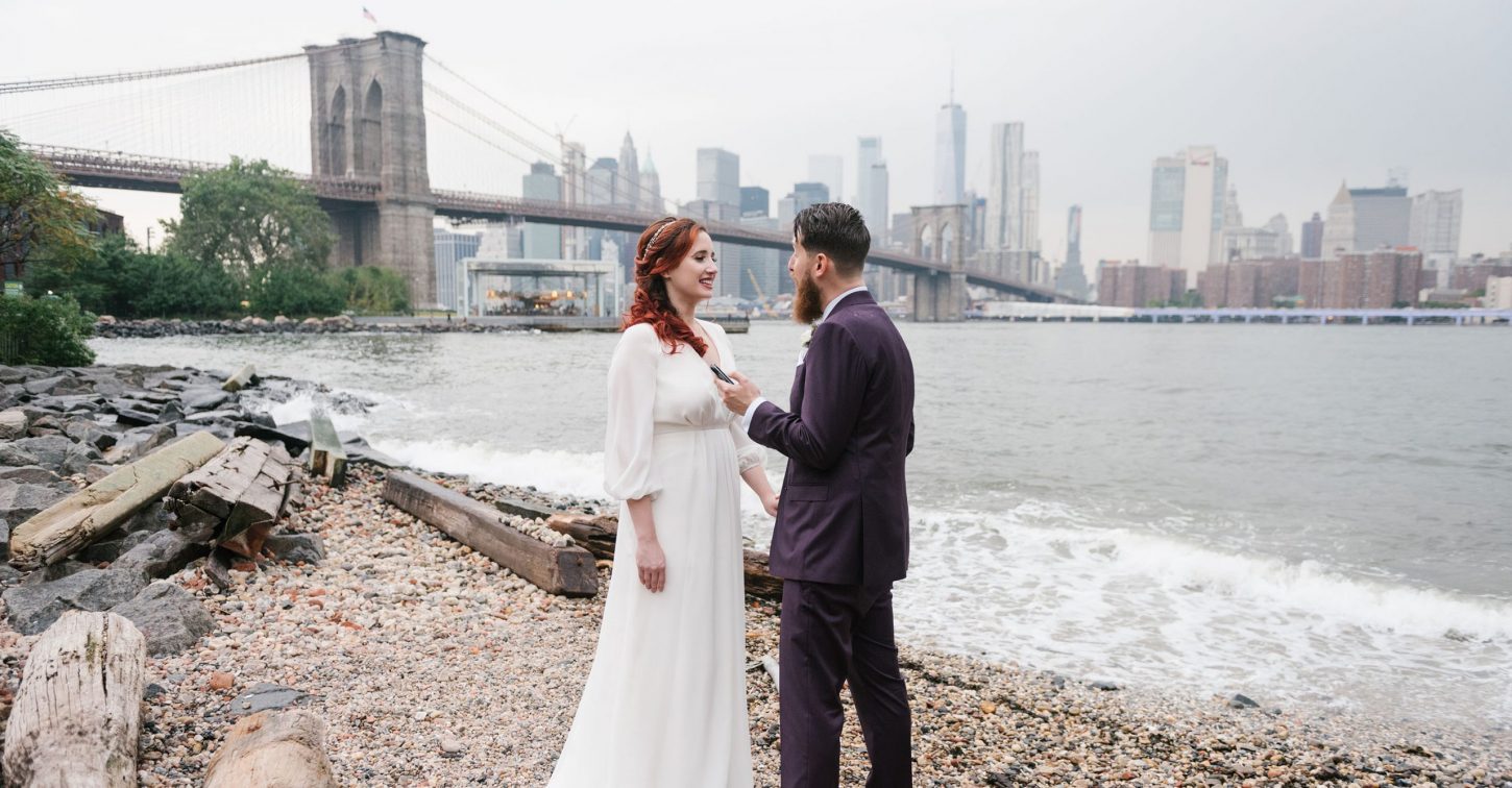 Brooklyn Bridge Park elopement