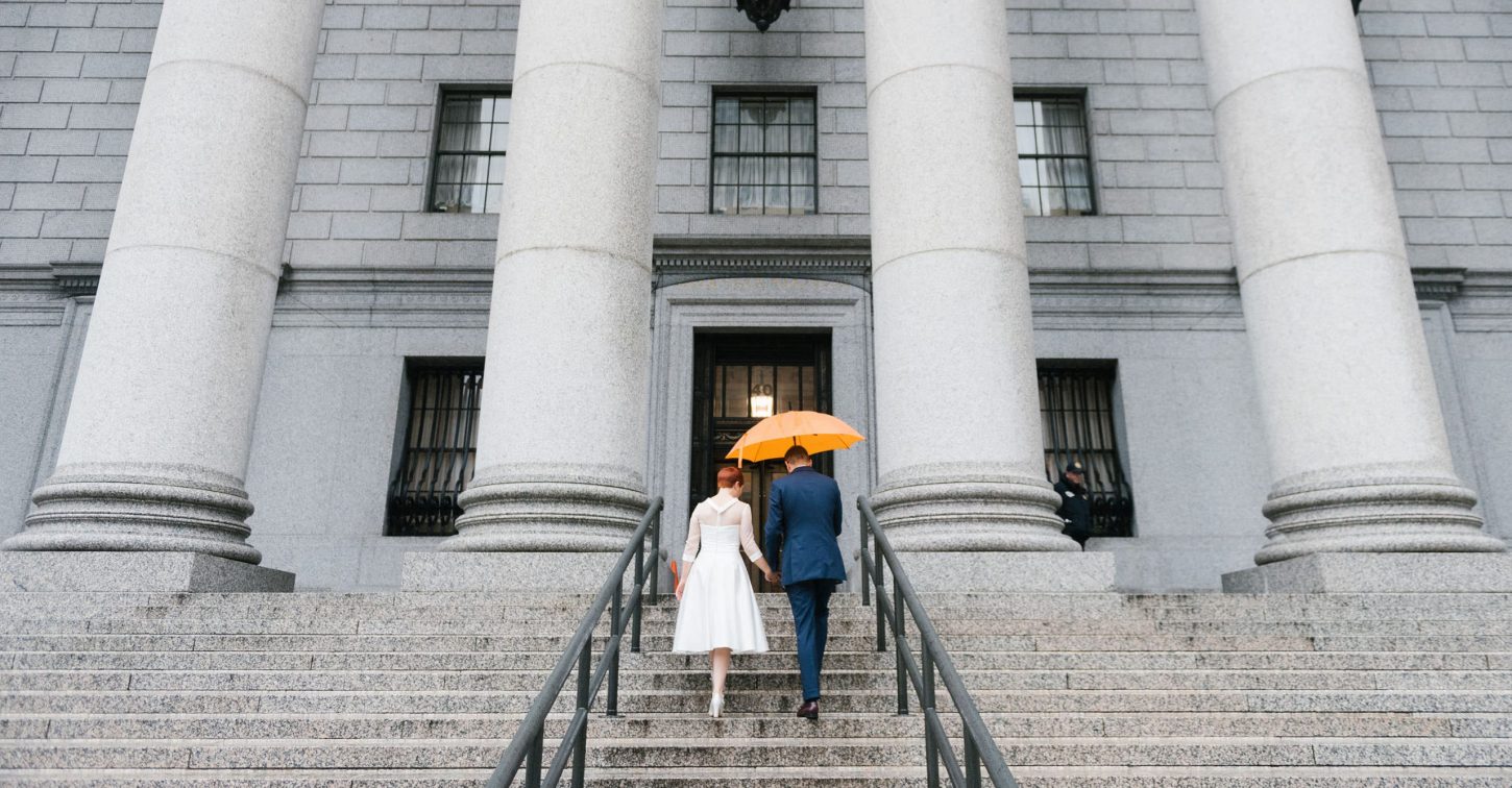 Indoor photo location in NYC for a rainy day wedding