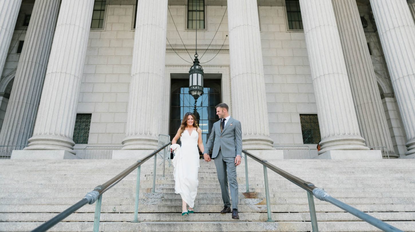 Eloping to NYC from UK at New York City Hall