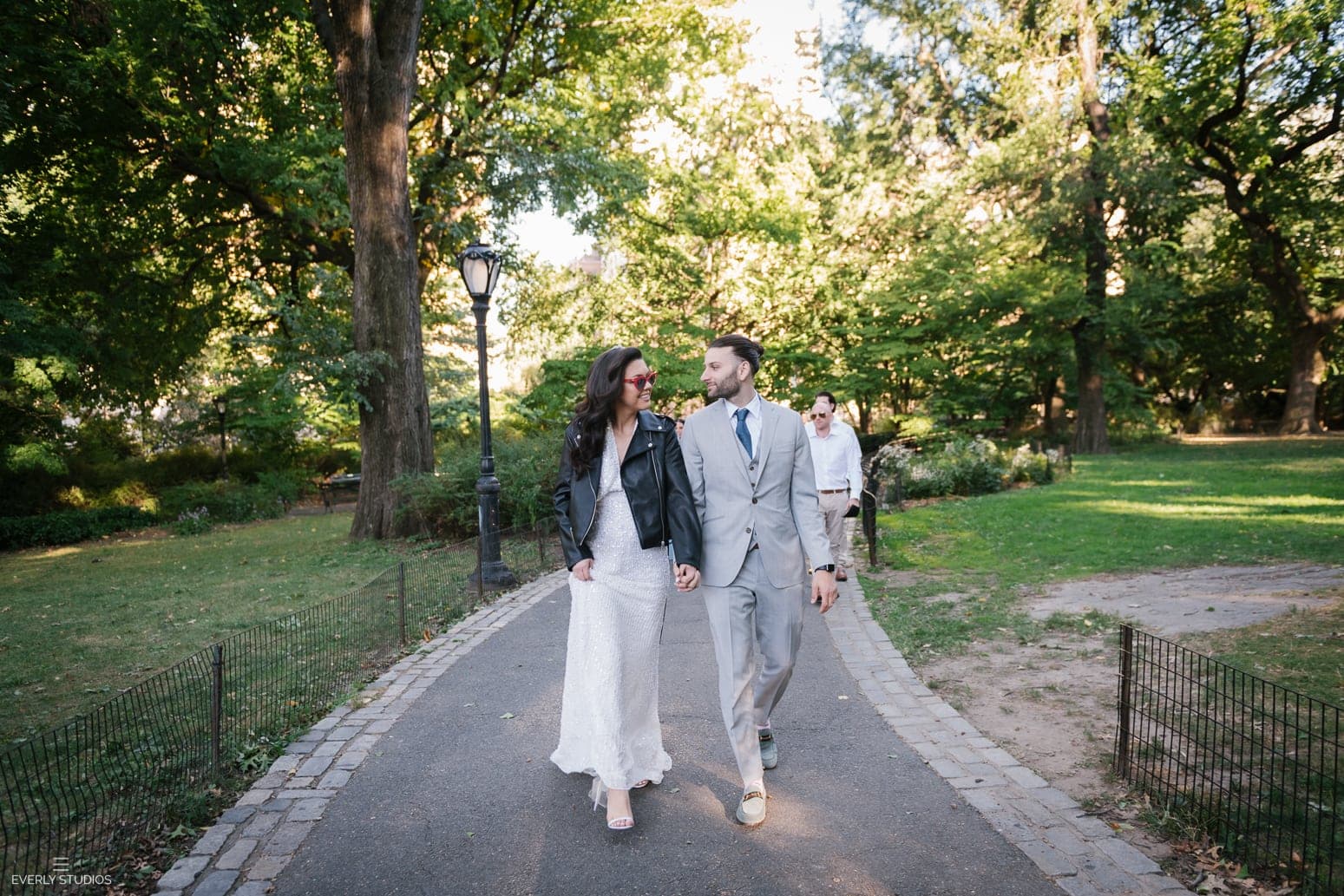 Bethesda Terrace wedding in Central Park NYC
